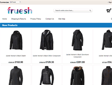 Tablet Screenshot of fruesh.co.uk